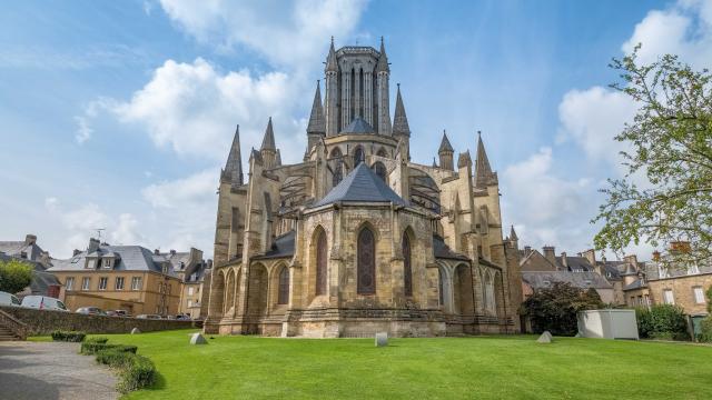 Arriere Cathedrale De Coutances