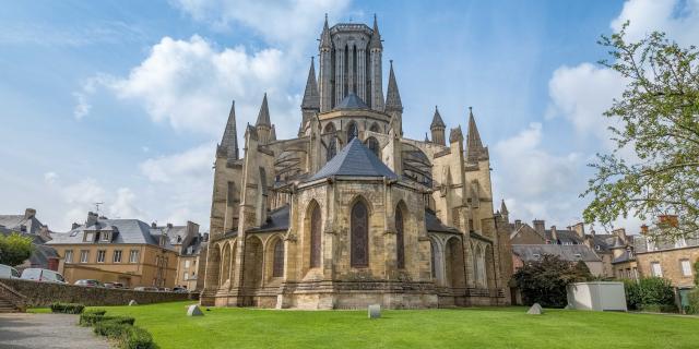 Arriere Cathedrale De Coutances ©teddy Bear Photos Coutances Tourisme