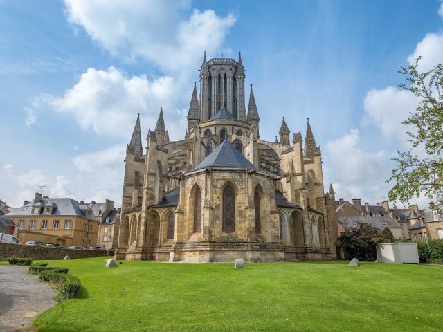 Arriere Cathedrale De Coutances ©teddy Bear Photos Coutances Tourisme