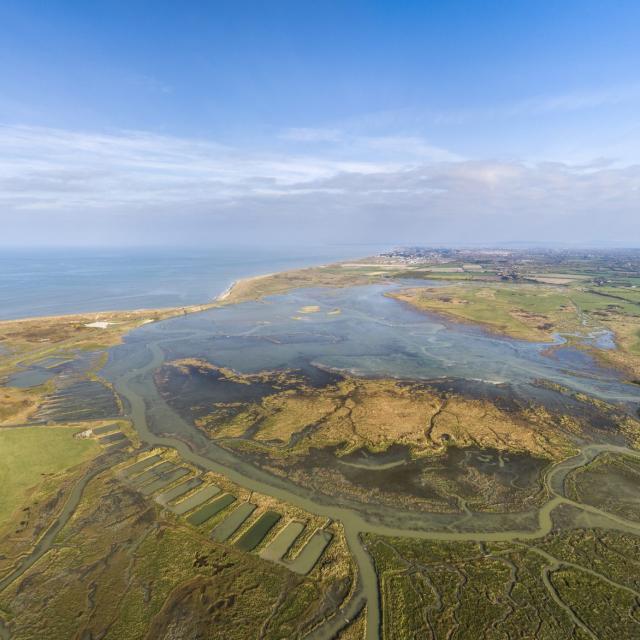 Vue drone du Havre de Geffosses