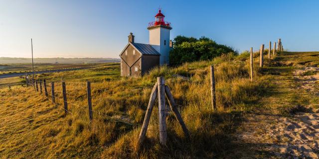 Phare de la pointe d'Agon à Agon-COutainville