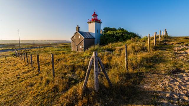 Phare de la pointe d'Agon à Agon-COutainville