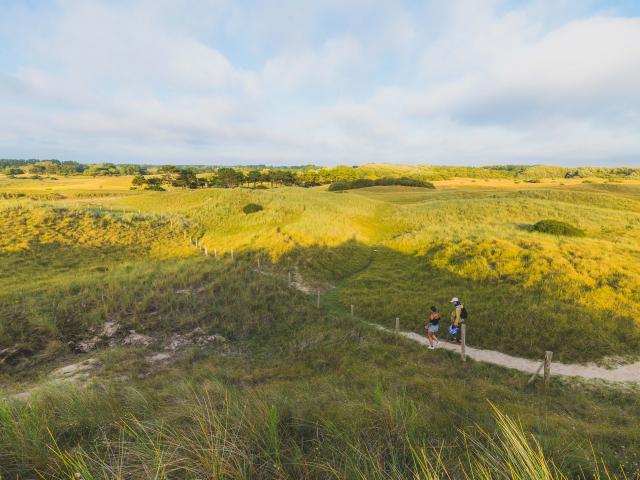 Se balader dans les dunes d'annoville