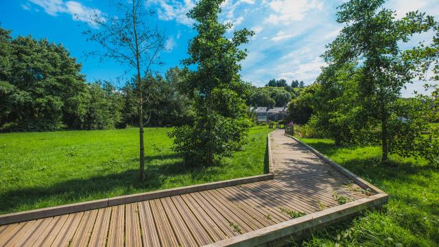 carrefour des randonneurs à Garay sur sienne