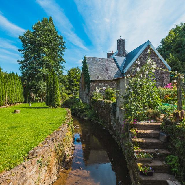 Moulin dans le quartier de la planche à Gavray sur Sienne