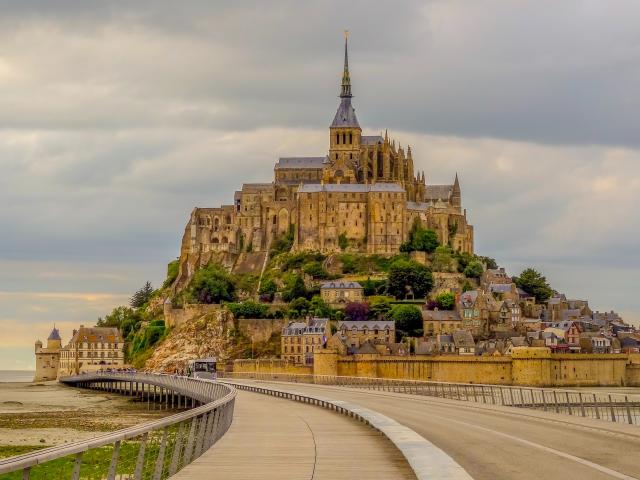 Mont Saint Michel en Normandie