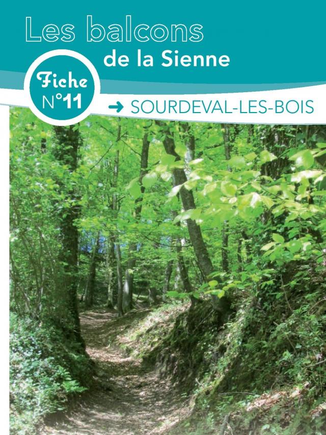 Fiche 11 Sourdeval Les Bois des circuits de randonnée de Coutances Tourisme