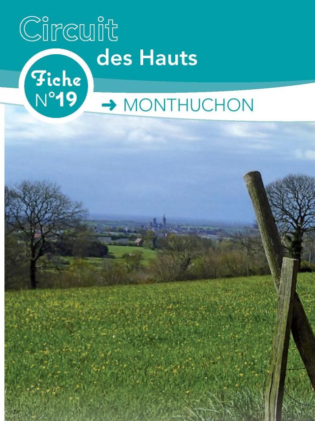 Fiche 19 Monthuchon des circuits de randonnée de Coutances Tourisme