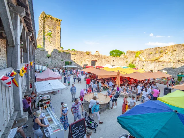 Etals du marché de Regnéville sur Mer