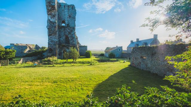 tour du Château de Regneville sur mer