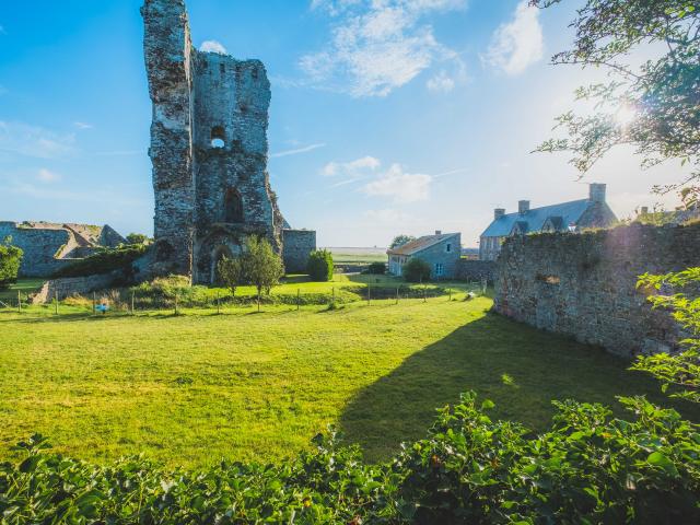 tour du Château de Regneville sur mer