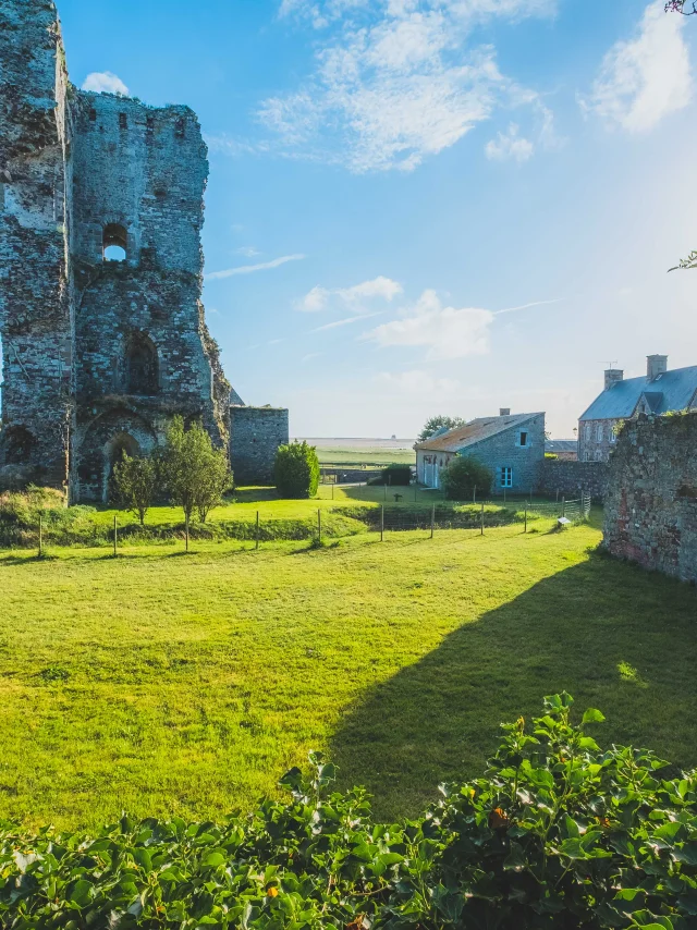 tour du Château de Regneville sur mer