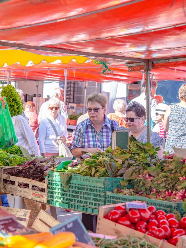 Marché de Hauteville sur mer