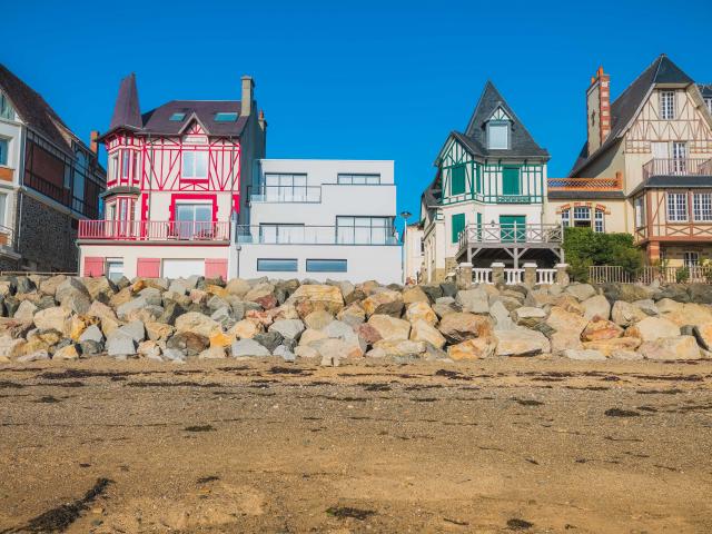 Station Balnéaire D'agon Coutainville Dans La Manche En Normandie