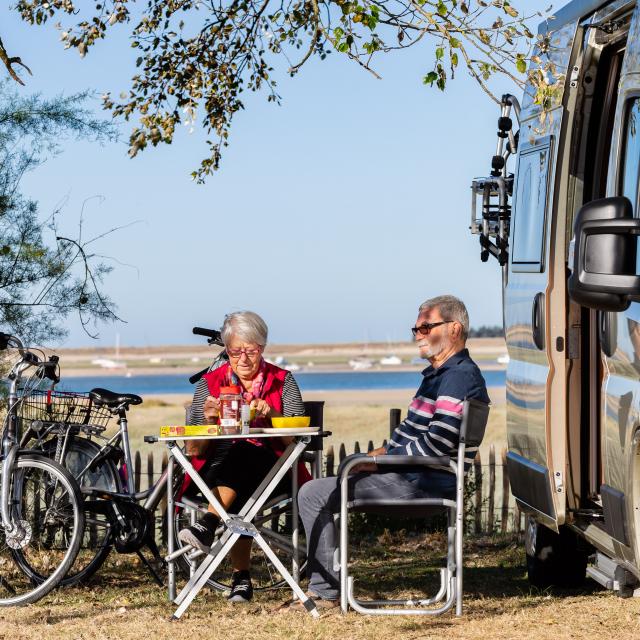 Aires de stationnement en camping-car