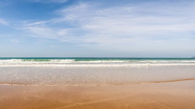 Plage de Siouville Hague dans La Manche