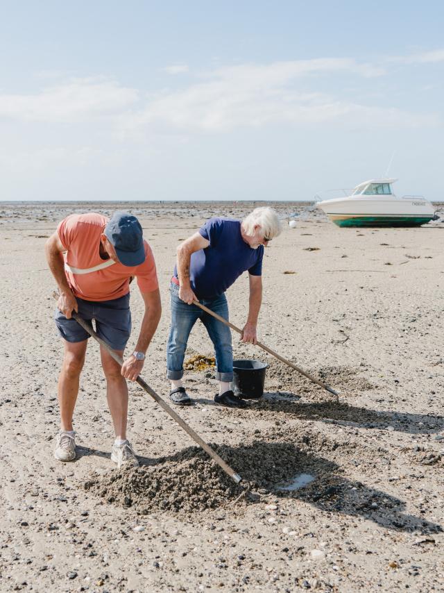 Pêche à pied à Agon-Coutainville