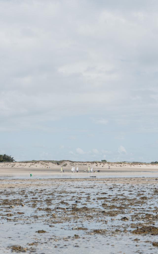 Aymeric Marée basse à Agon-Coutainville