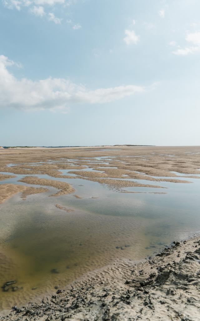 Havre de la Vanlée à marée basse