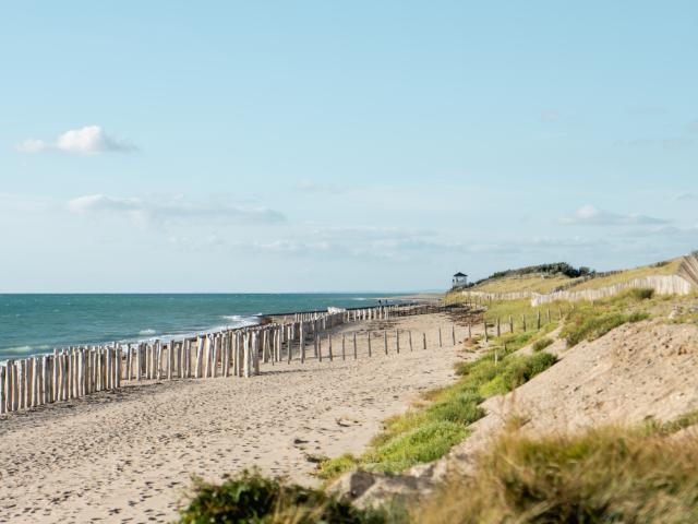 Plage de la poulette à Agon-Coutainville