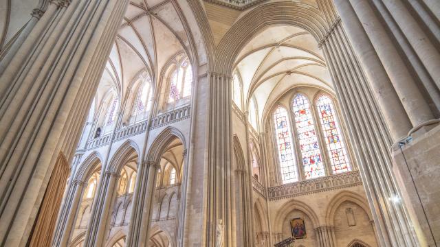 intérieur de la Cathédrale De Coutances