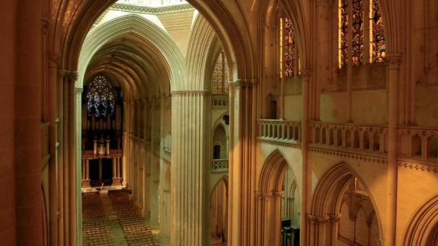 Visite des parties hautes de la cathédrale de coutances