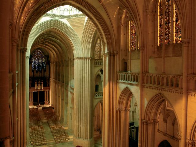 Visite des parties hautes de la cathédrale de coutances