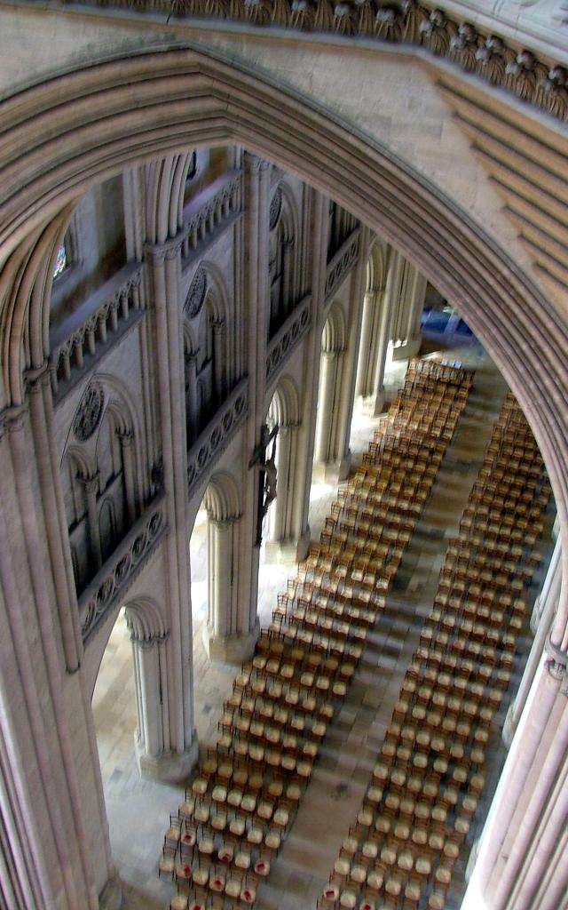 Visite des parties hautes de la cathédrale de coutances