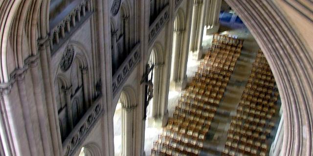 Visite des parties hautes de la cathédrale de coutances