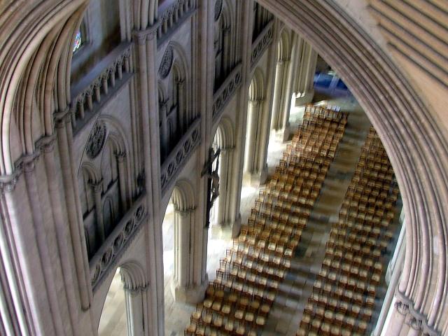 Visite des parties hautes de la cathédrale de coutances