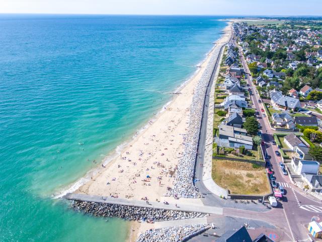 Plage du passous vue du ciel