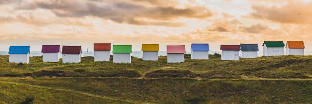 Cabines de Gouville-sur-Mer