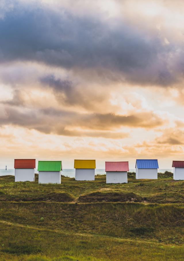 Cabines de Gouville-sur-Mer