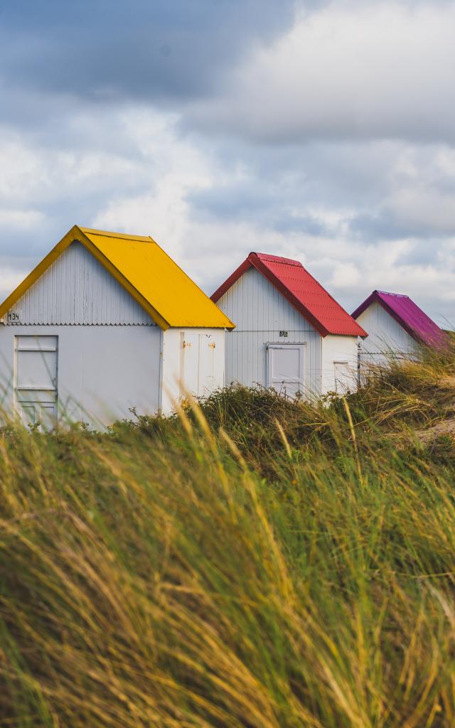 Cabines de Gouville-sur-Mer