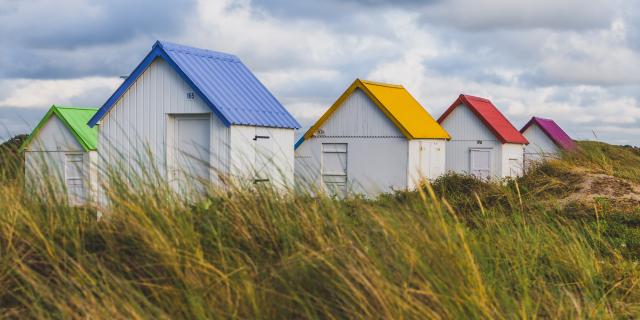 Cabines de Gouville-sur-Mer