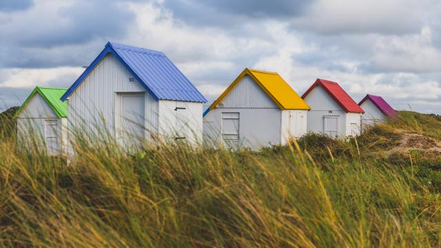 Cabines de Gouville-sur-Mer