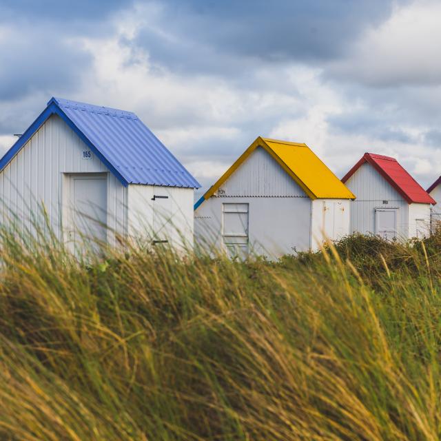 Cabines de Gouville-sur-Mer