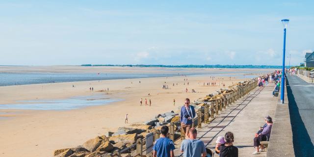 Digue promenoir de Hauteville-sur-Mer