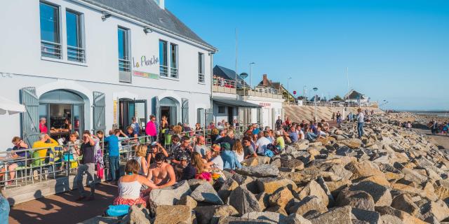 Plancha et promenoir à Agon-Coutainville