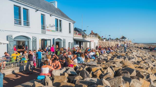 Plancha et promenoir à Agon-Coutainville