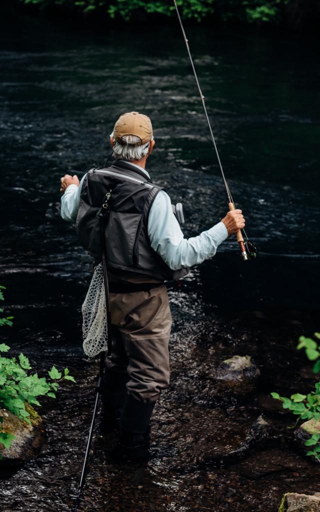 Pêche en rivière dans les ruisseaux à Coutances mer et bocage