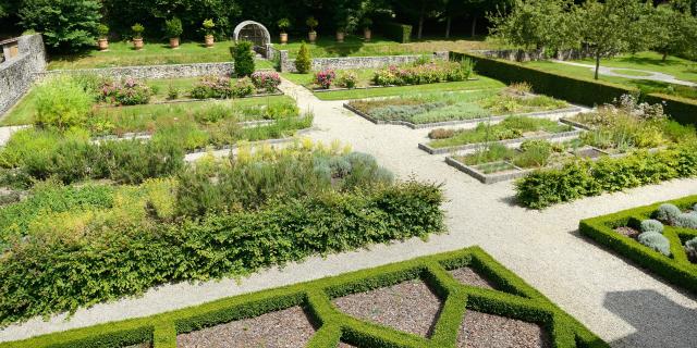 Jardin Du Musée Tancrède De Hauteville La Guichard