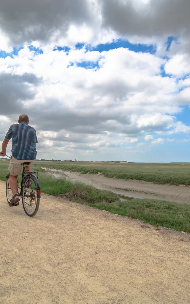 Balade à vélo à Regnéville-sur-Mer