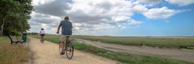 Balade à vélo à Regnéville-sur-Mer