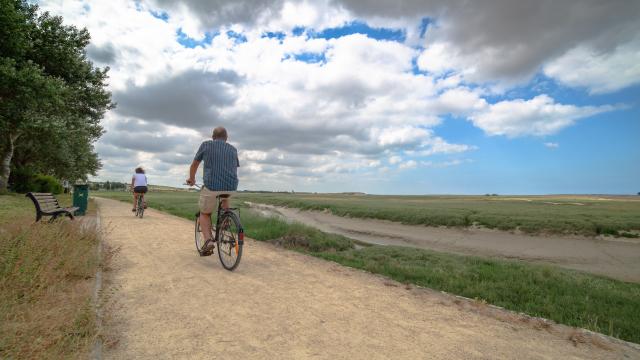 Balade à vélo à Regnéville-sur-Mer