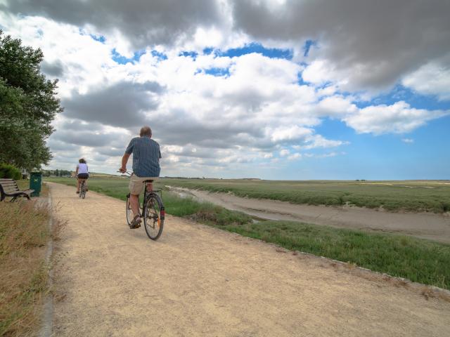 Balade à vélo à Regnéville-sur-Mer