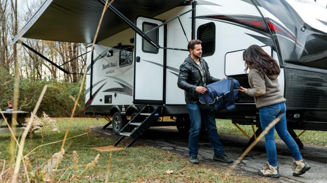 Camping à Hauteville sur mer