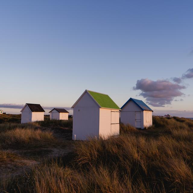 Cabines de Gouville sur Mer