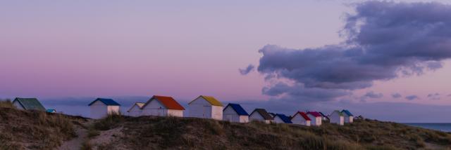 Cabines de Gouville sur Mer