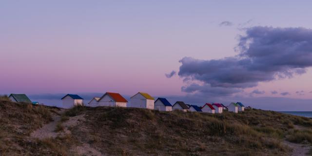 Cabines de Gouville sur Mer